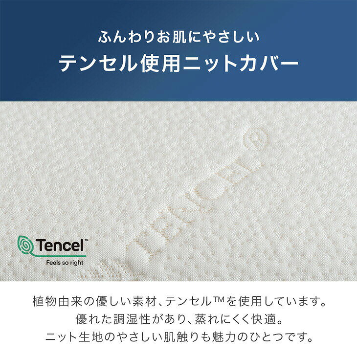 ベッド寝具専門店 イーズスペースの【正午~5%引クーポン】 令和の 男の高反発 枕 専用カバー 【商品番号：43300198専用】 枕カバー｜アングル3