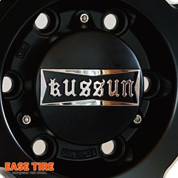 KUSSUN WHEELS DAYTONA アルミホイール センターキャップ KW01-02 KW01-05 マットブラック スパッタリングメッキ 1個価格