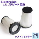 エルゴラピード ダストフィルター 2個セット Electroluxの掃除機 フィルター ergorapido 互換品 ZB33, ZB34, ZB35シリーズ EF150