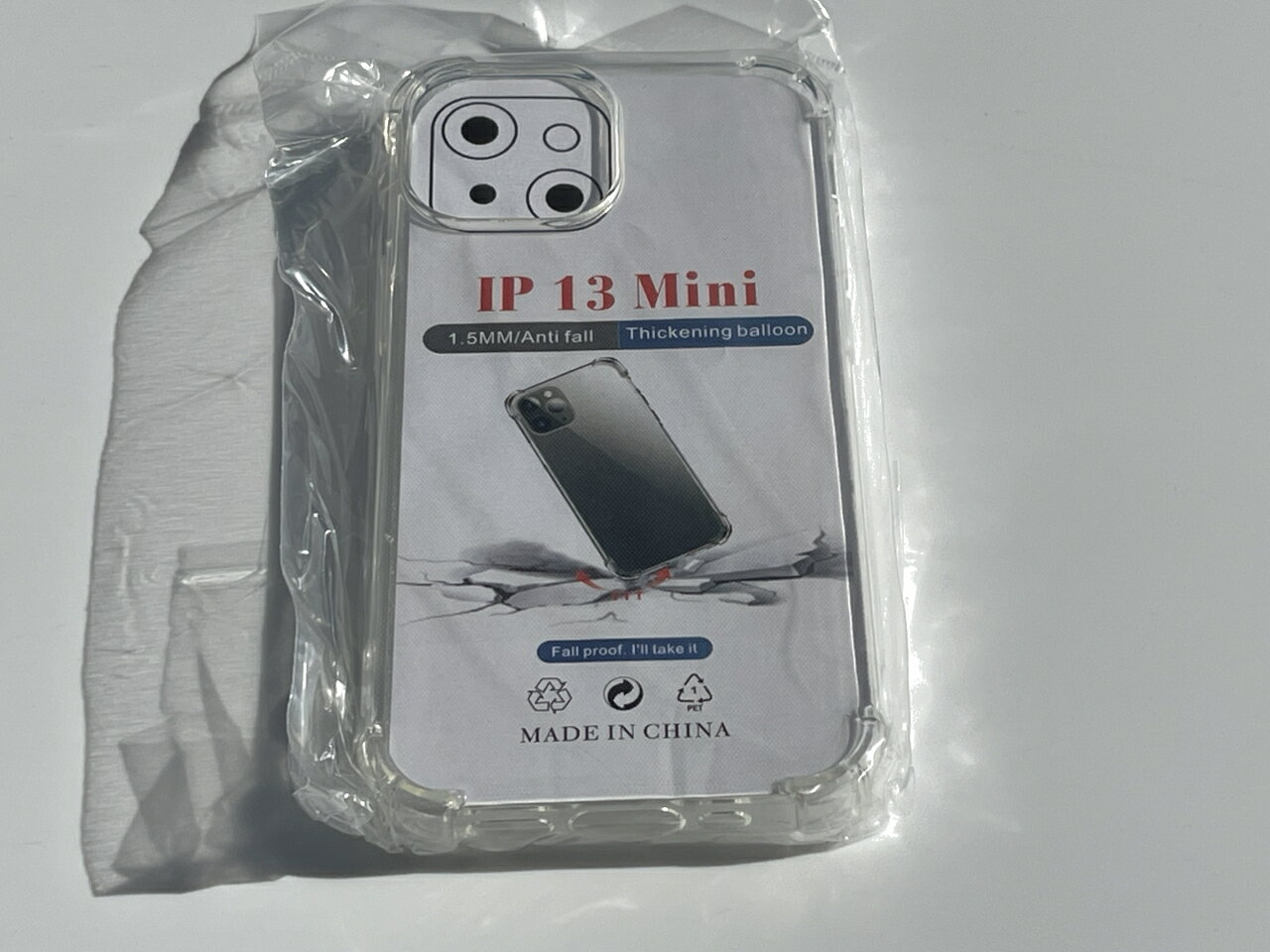Rakuten - iPhone 13 mini 5.4インチ 耐衝撃 上質 TPU ソフト 透明 クリア ケース みみ