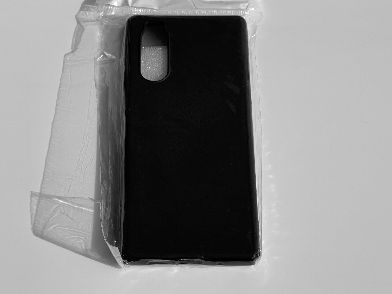 Rakuten - Xperia 5 SO-01M SOV41 901SO 耐衝撃 上質 TPU ソフト 黒色 ケース