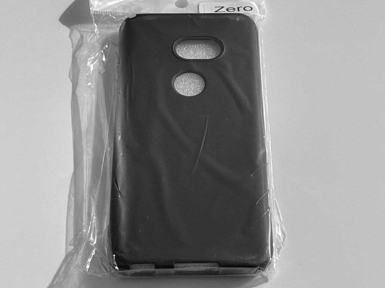 Rakuten - AQUOS Zero SH-M10 2019年 耐衝撃 上質 TPU ソフト 黒色 ケース