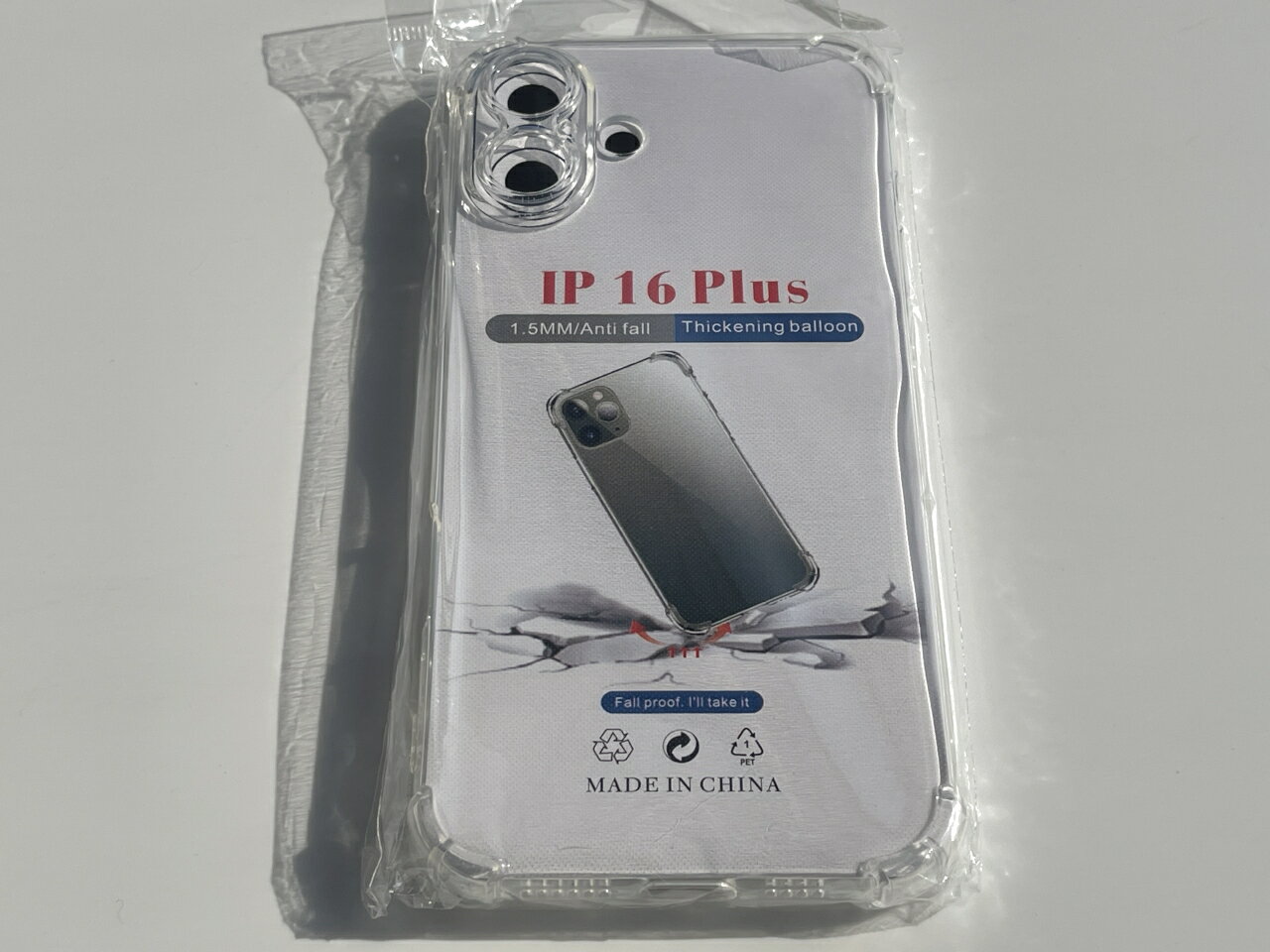Rakuten - iPhone 16 Plus 6.7インチ 耐衝撃 上質 TPU ソフト 透明 クリア ケース みみ