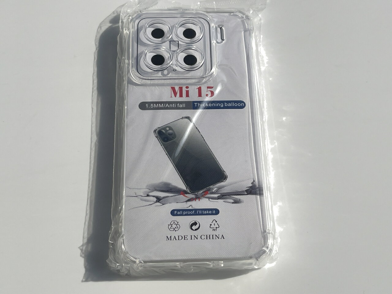 乐天商城 - シャオミ Xiaomi 15 6.36インチ 耐衝撃 上質 TPU ソフト 透明 クリア ケース みみ