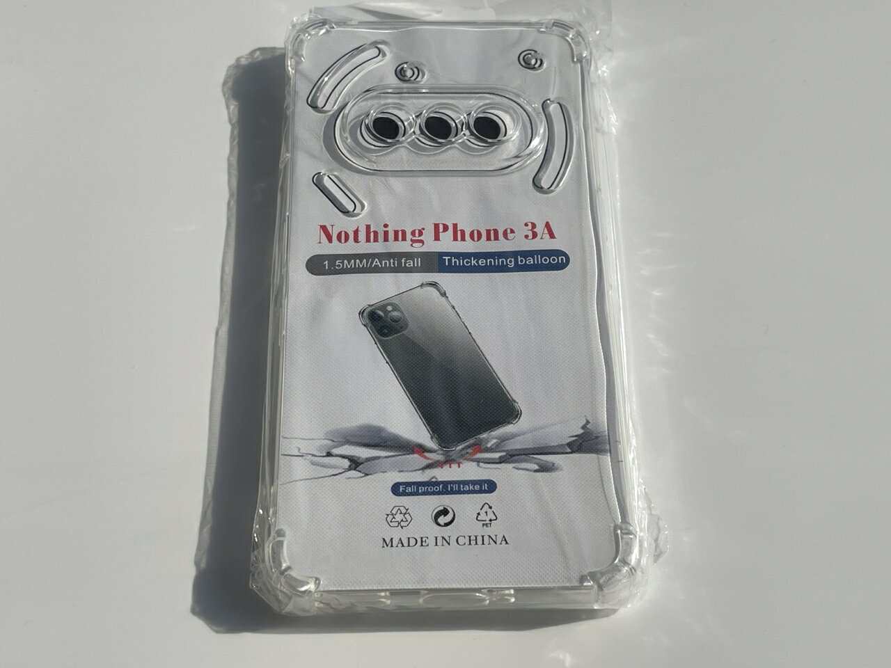 樂天商城 - Nothing Phone (3a) 耐衝撃 上質 TPU ソフト 透明 クリア ケース みみ
