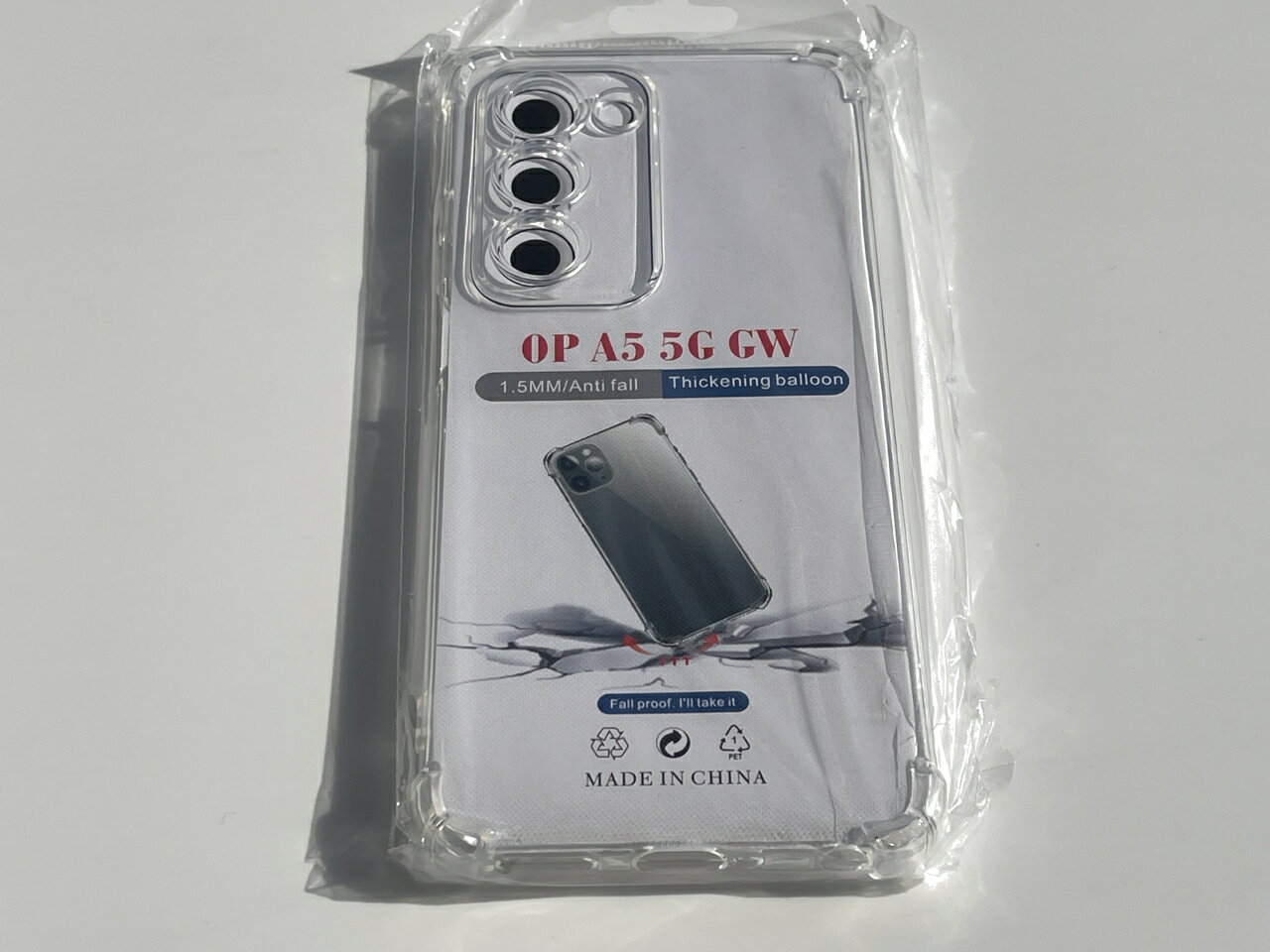 Rakuten - OPPO A5 5G OPG06 2025年 耐衝撃 上質 TPU ソフト 透明 クリア ケース みみ