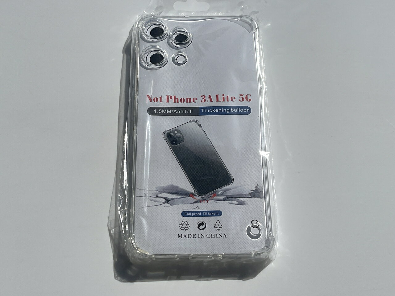 Rakuten - NOTHING Phone (3a) Lite 6.77インチ 耐衝撃 上質 TPU ソフト 透明 クリア ケース みみ