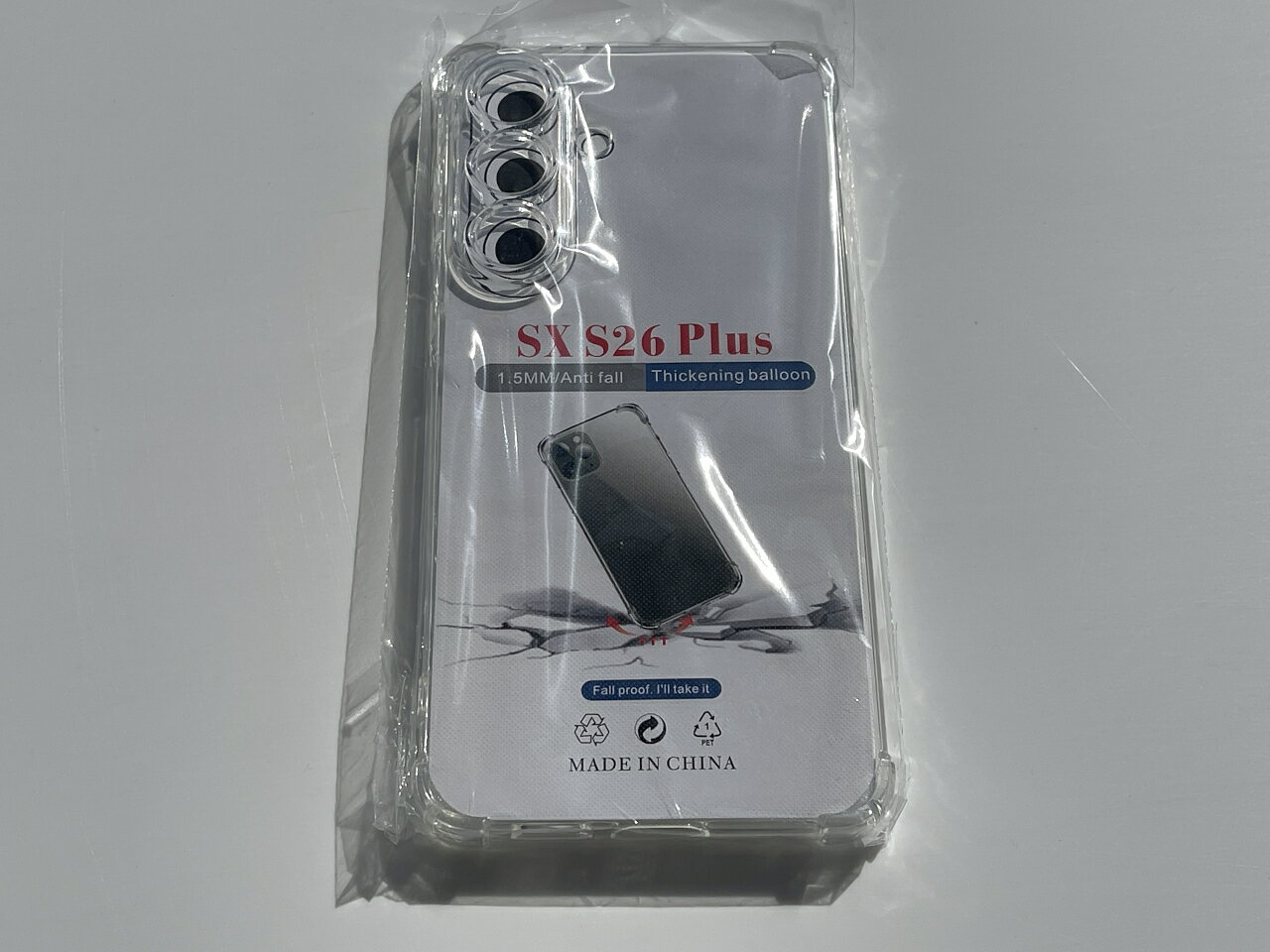Rakuten - Galaxy S26+ Plus 6.7インチ SC-52G SCG38 耐衝撃 上質 TPU ソフト 透明 クリア ケース みみ