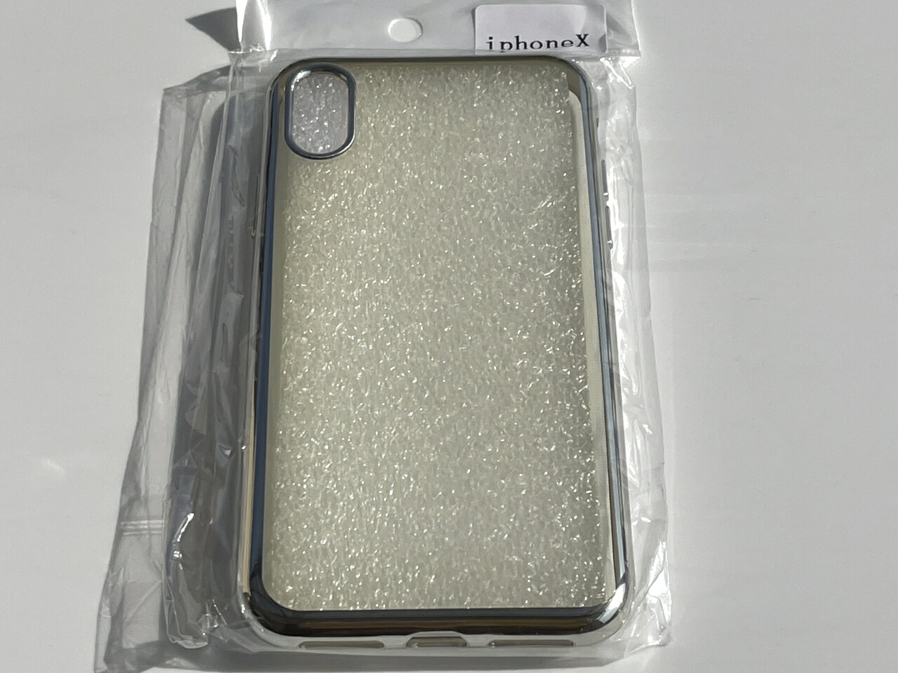 Rakuten - iPhone X iPhone XS 5.8インチ 高級TPU シリコン スマホケース 銀色