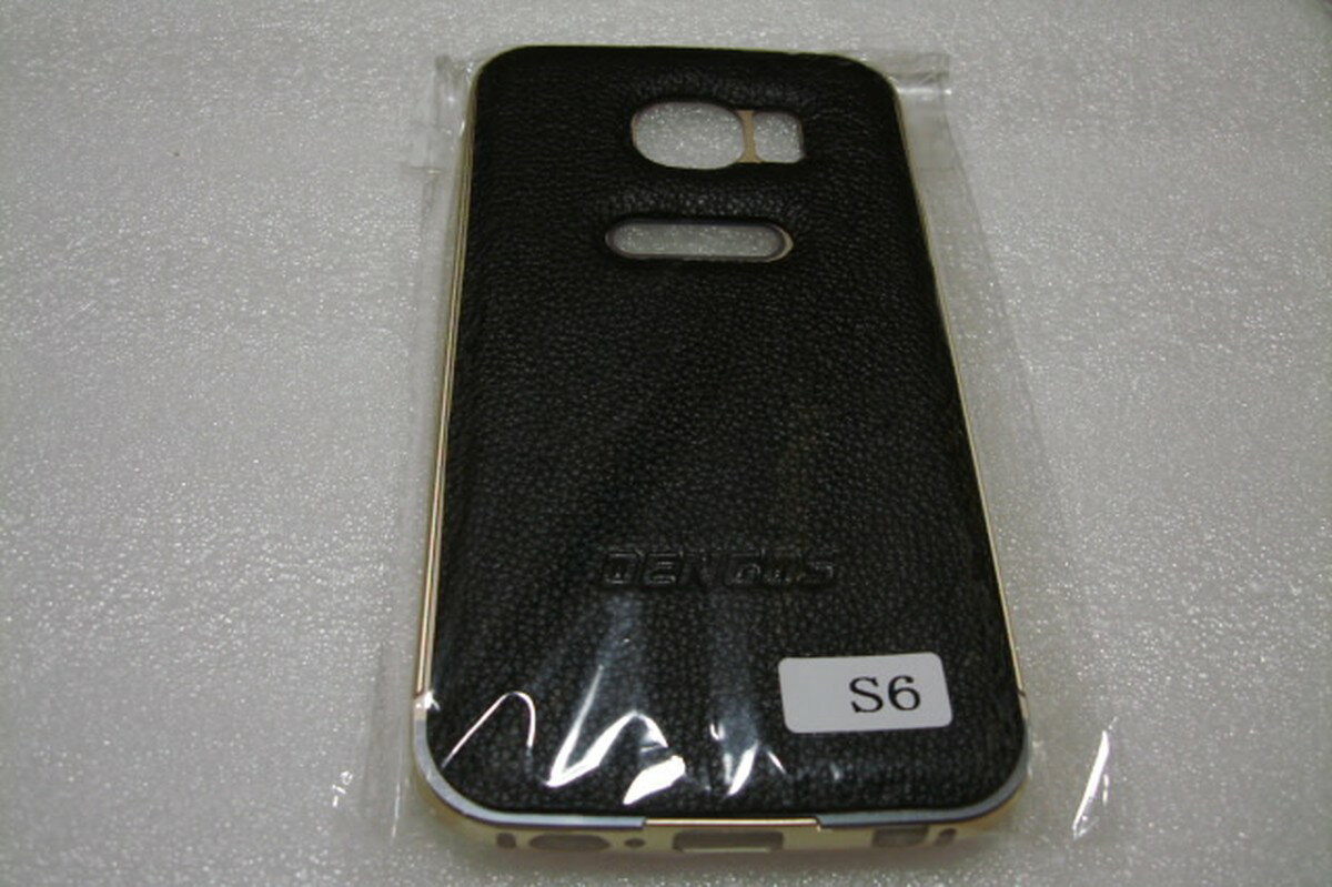 乐天商城 - Galaxy S6 SC-05G 本革 金属ケース カバーA 黒色 赤色 薄茶 紺色 スマートフォンケース カバー