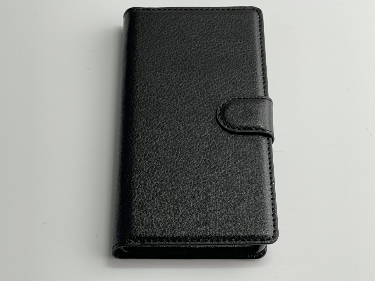 Xperia Z4 SO-03G SOV31 手帳型 PUレザー スマホケース 黒色