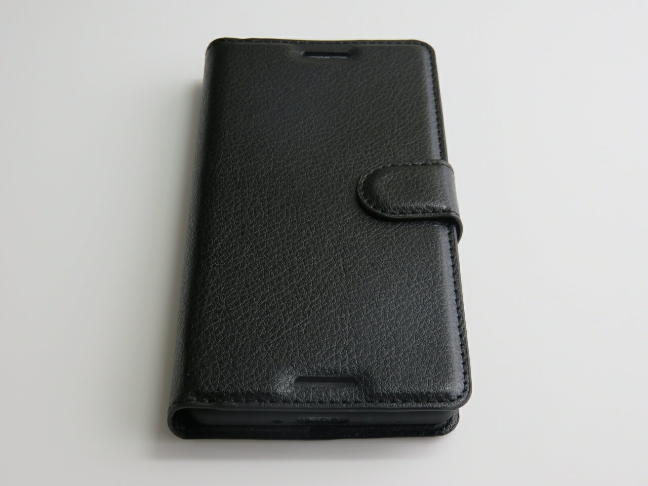 Rakuten - Xperia X F5121 Dual F5122 5.0インチ 手帳型 ソフトケース PUレザー スマホケース 黒色