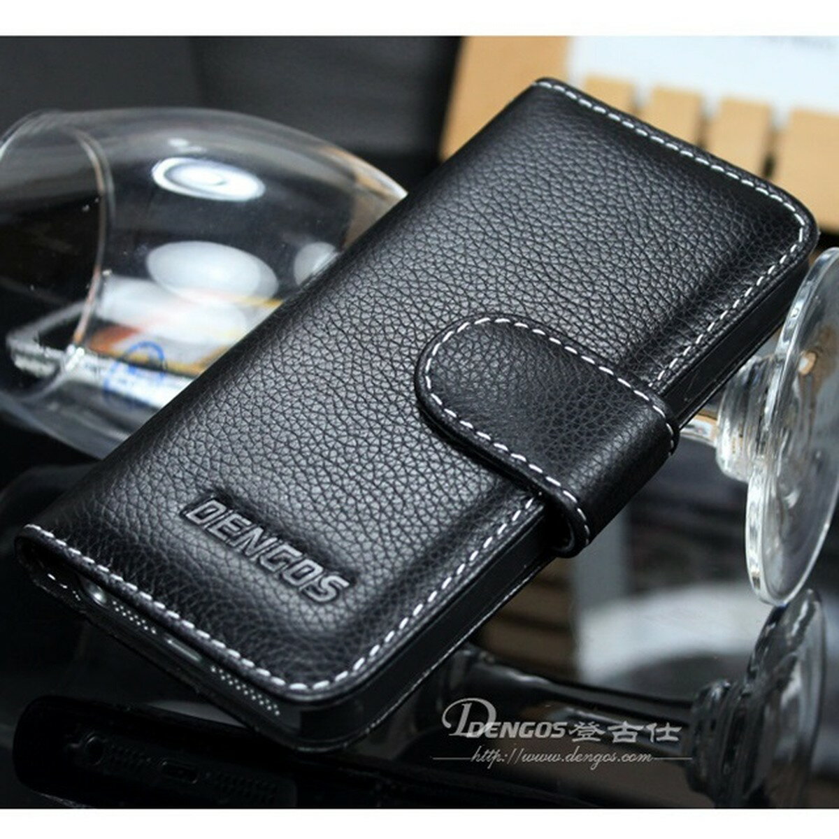 iPhone5C 高級本革 牛革 本革ケースA...の紹介画像2