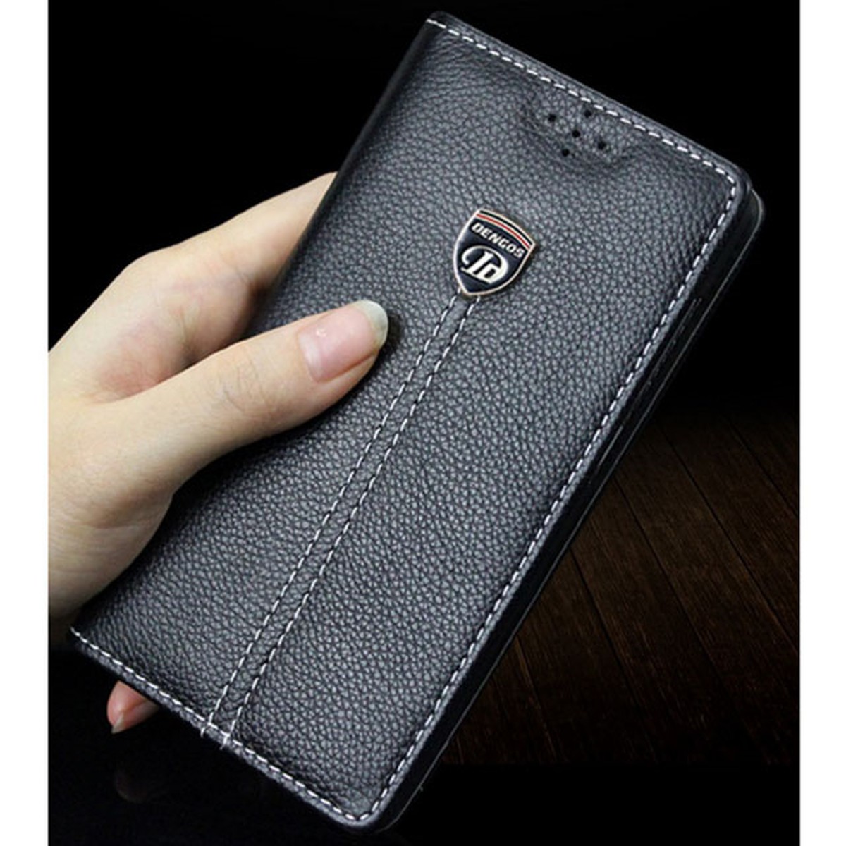 乐天商城 - iPhone6 iPhone6s 4.7インチ 高級本革 手帳型 スマホケースD 黒色 赤色 茶色 紺色 スマートフォンケース カバー