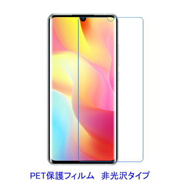 【2枚】 Xiaomi Mi Note 10 10 Lite 液晶保護フィルム 非光沢 指紋防止