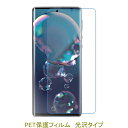 【2枚】 AQUOS R6 SH-51B Softbank LEITZ PHONE 1 平面のみ保護 液晶保護フィルム 高光沢 クリア