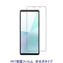 【2枚】 Xperia 10 VI SO-52E SOG14 Xperia 10 V SO-52D SOG11 液晶保護フィルム 非光沢 指紋防止