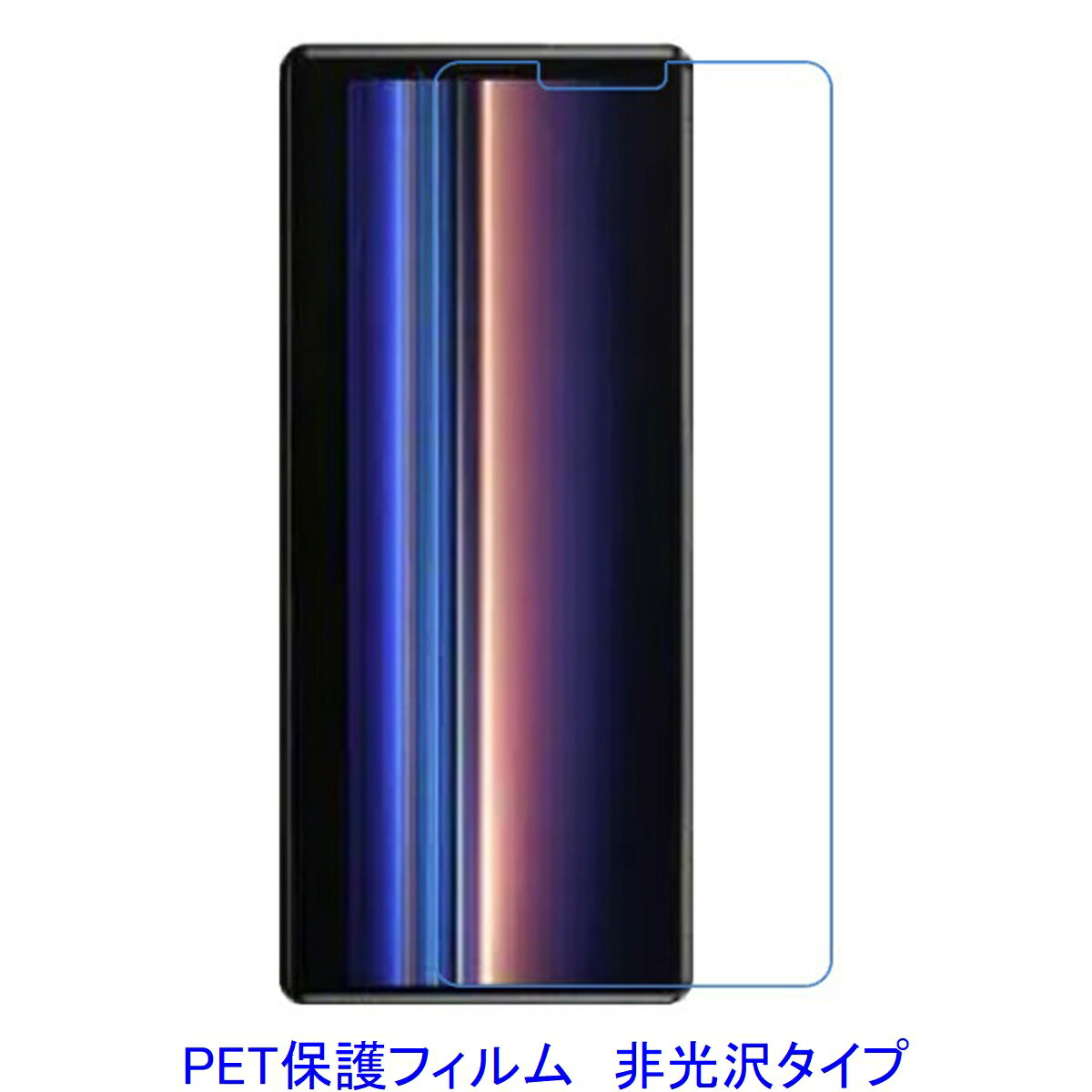 【2枚】 Xperia 1 SO-03L SOV40 802SO 液晶保護フィルム 非光沢 指紋防止