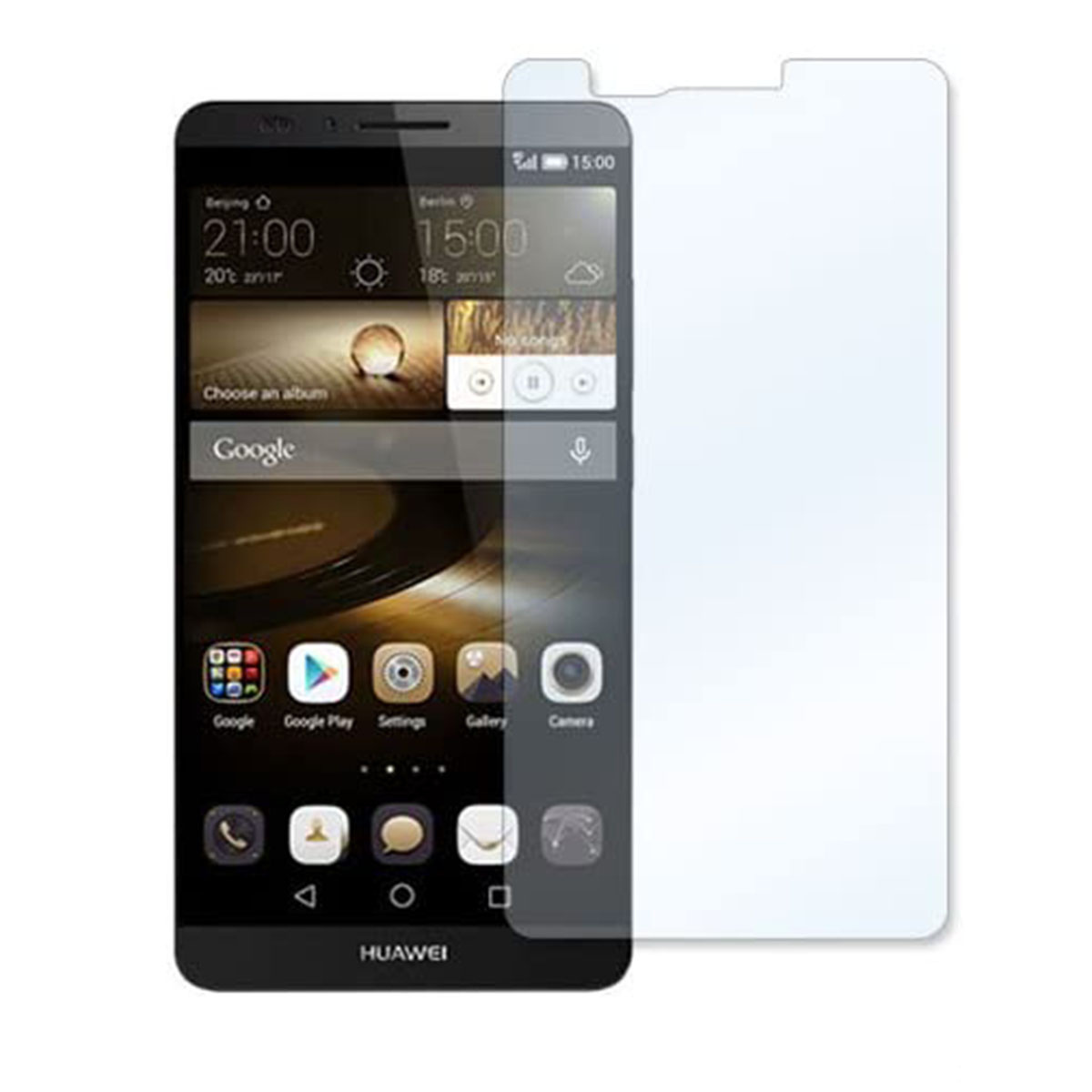 HUAWEI Ascend Mate7 9H 0.26mm 強化ガラス 液晶保護フィルム 2.5D