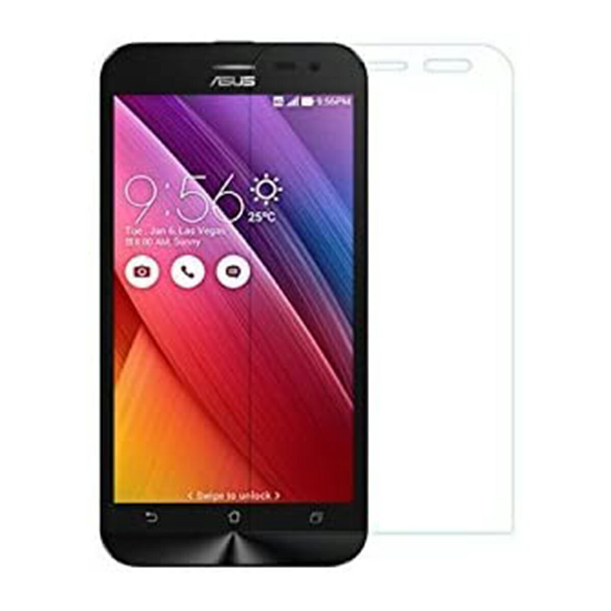 ȥץ饹SHOP㤨ASUS ZenFone 2 Laser ZE500KL 5 9H 0.26mm 饹 վݸե 2.5DפβǤʤ420ߤˤʤޤ