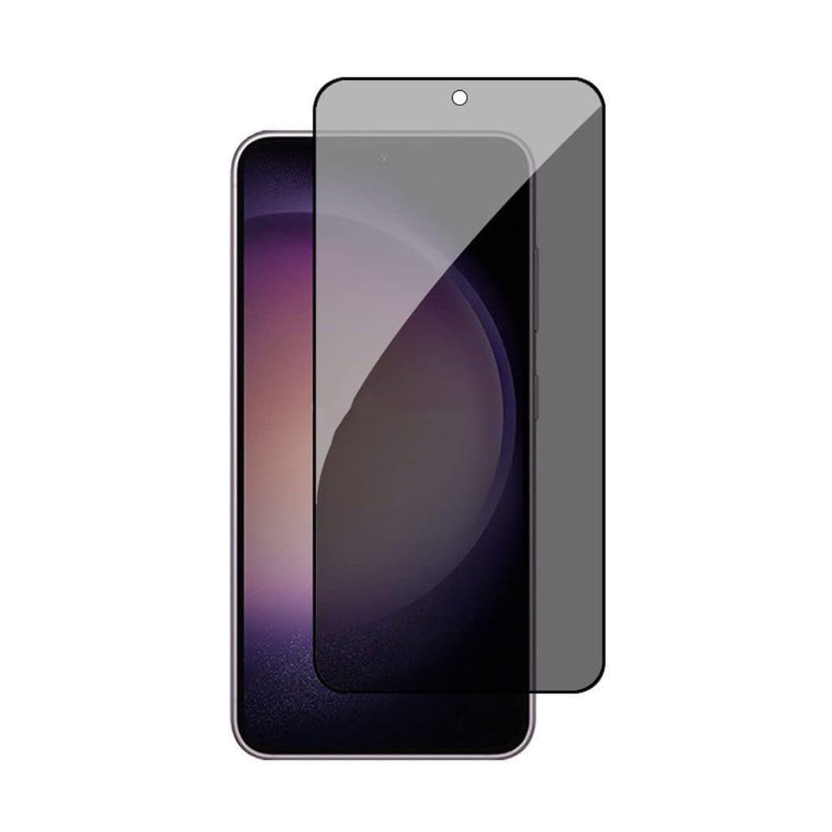 Galaxy S24 SC-51E SCG25 指紋認証対応 強化ガラス 液晶保護フィルム 覗き防止 のぞき防止 プライバシー保護 2.5D