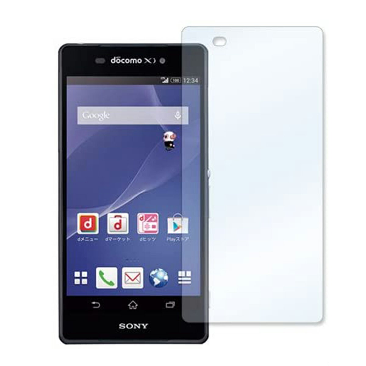 Xperia Z2 SO-03F 9H 0.3mm KX tیtB 2.5D