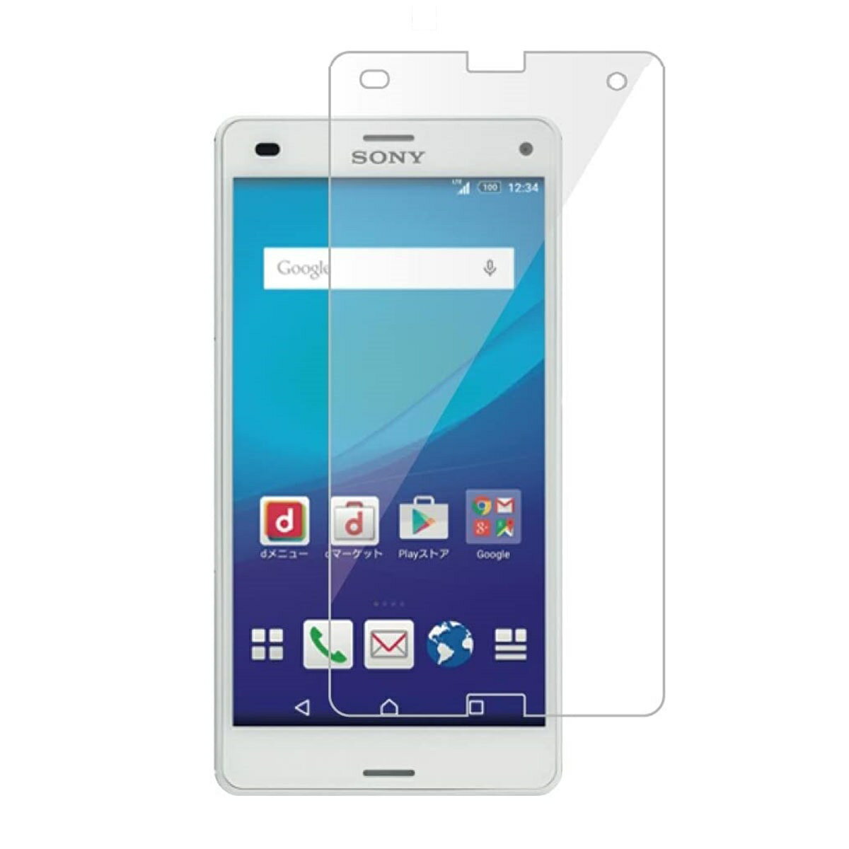 Xperia A4 SO-04G Z4mini 9H 0.33mm KX tیtB 2.5D