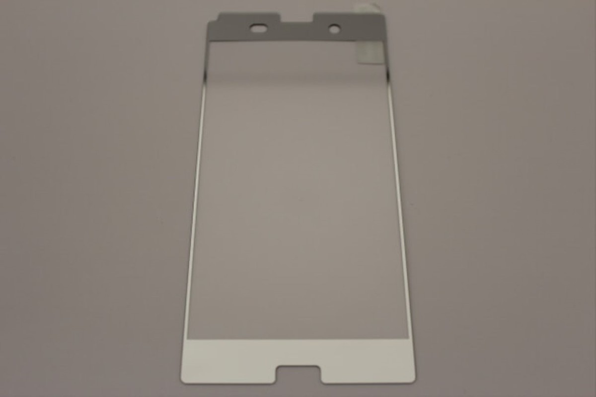 Xperia Z3 SO-01G SOL26 401SO 0.26mm 金色 銀色 青色 紫色 鏡面 強化ガラス 2.5D ...