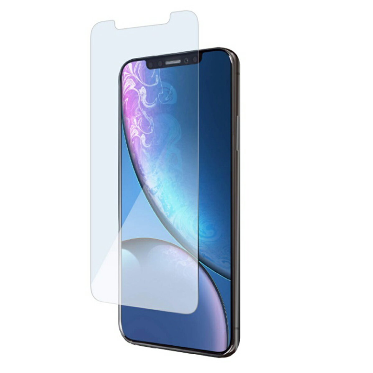 iPhone XR 6.1インチ 0.26mm 強化ガラス 液晶保護フィルム 2.5D