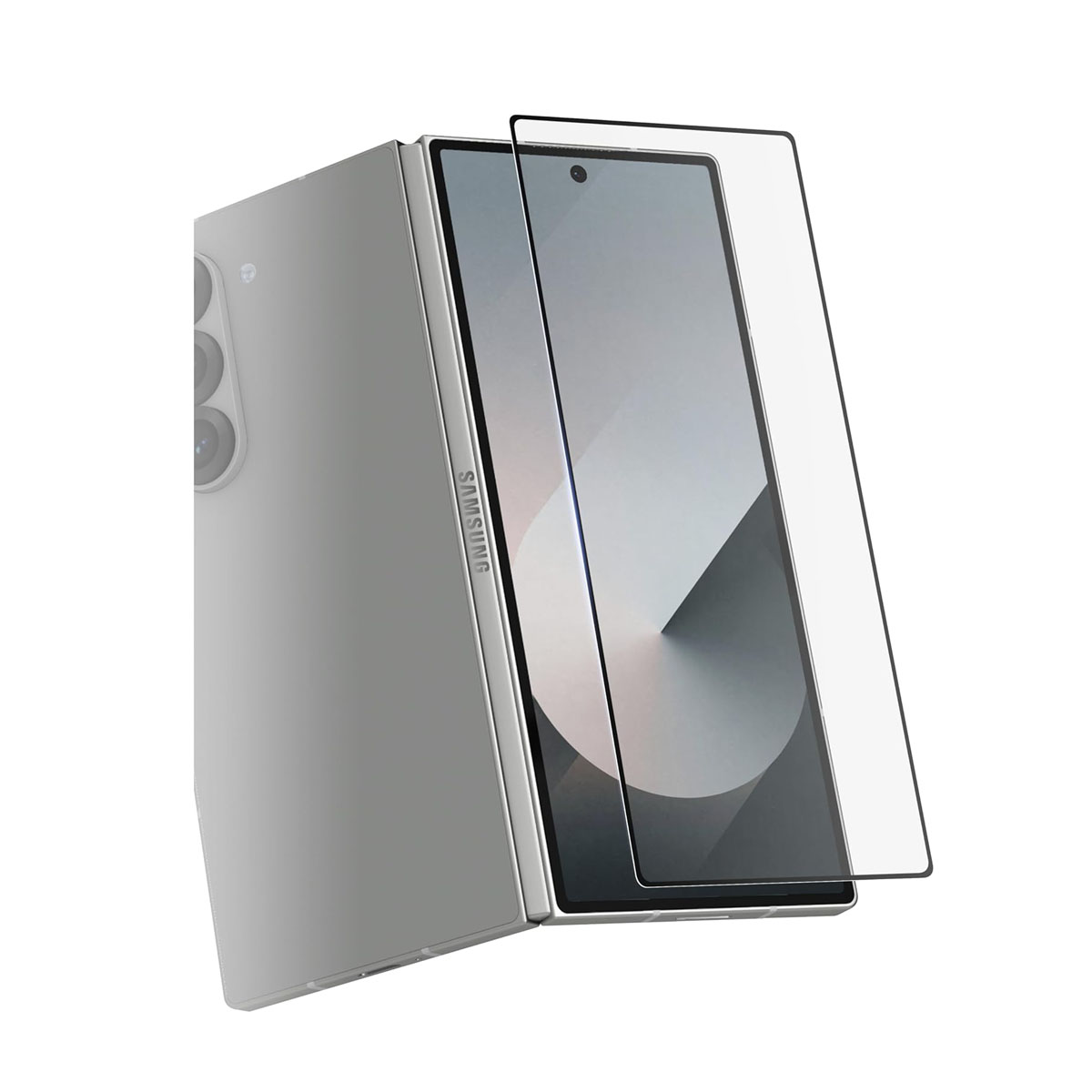 Galaxy Z Fold6 SC-55E SCG28 ե̤Τ ȹ 0.26mm 饹 վݸե 2.5D
