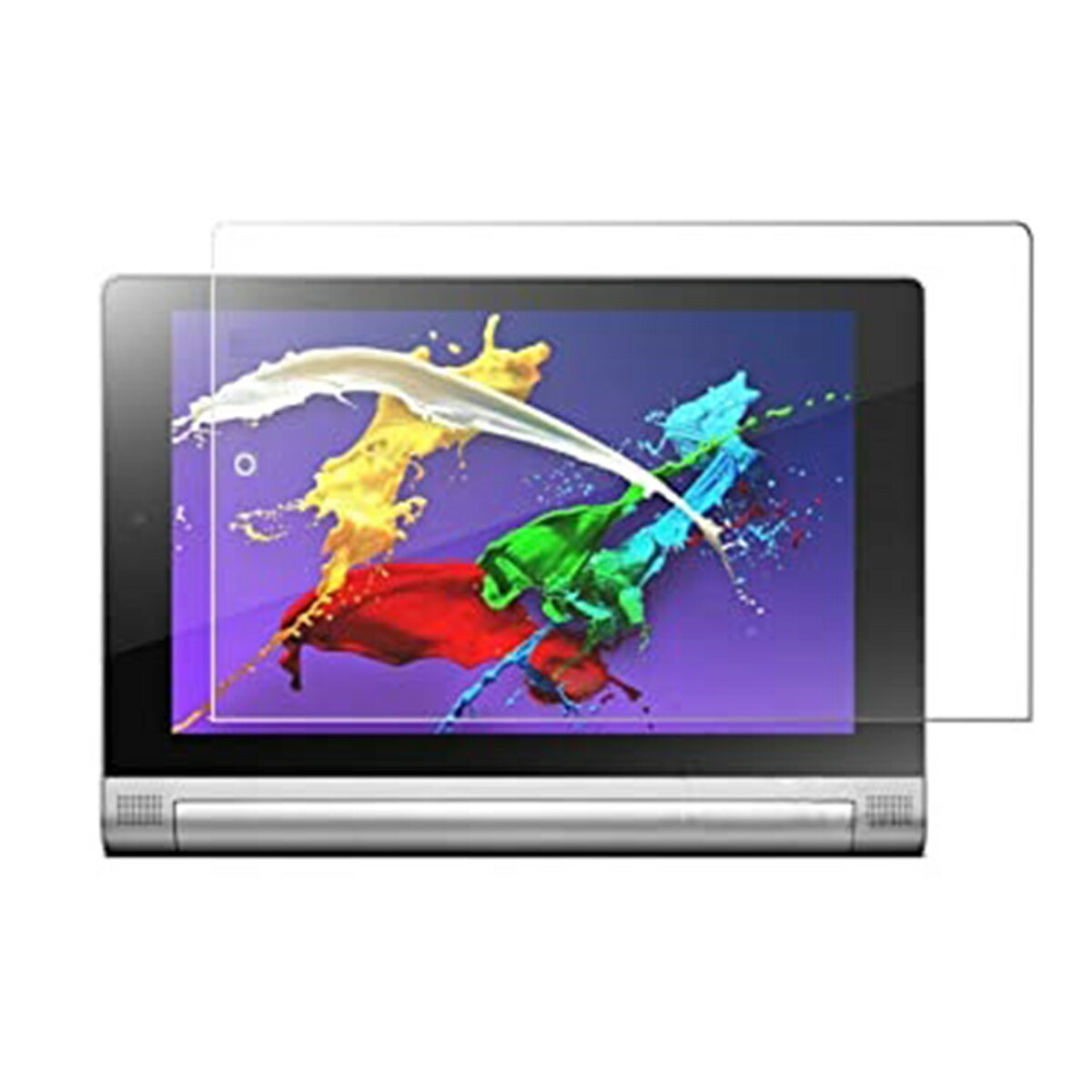 Lenovo YOGA TABLET 2-1050F 9H 0.4mm 強化ガラス 液晶保護フィルム R加工なし