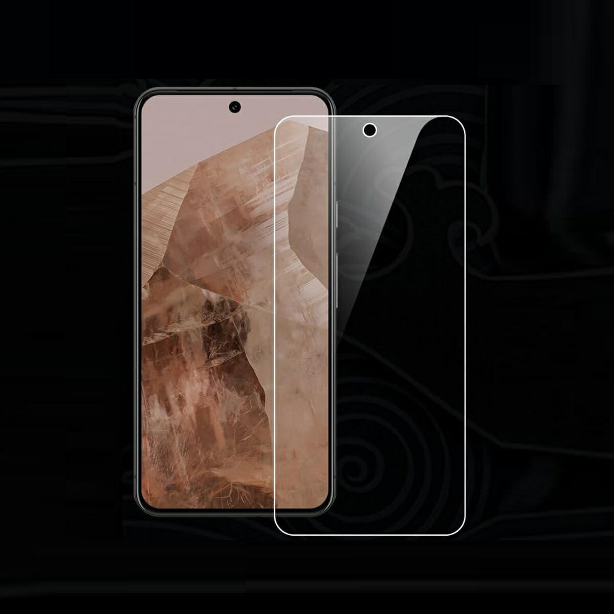 Google Pixel 8A 6.1インチ 9H 0.26mm 強化ガラス 液晶保護フィルム 2.5D