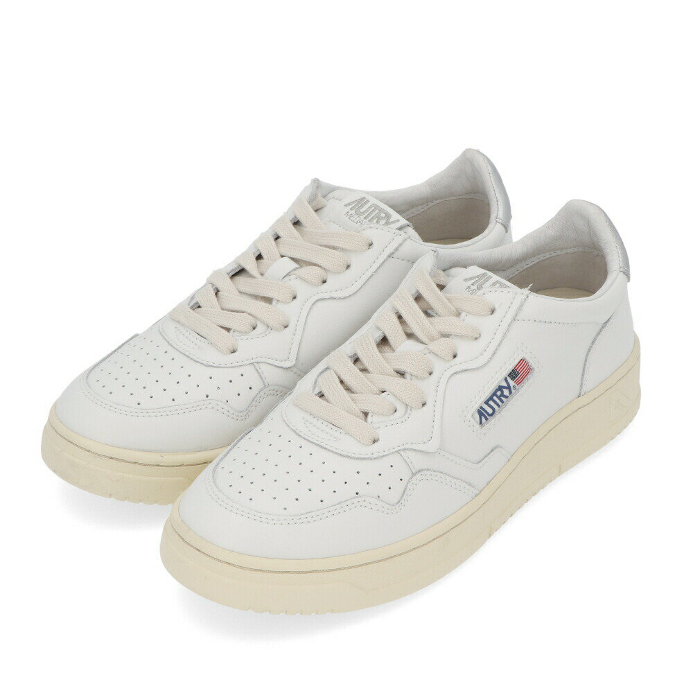 ＼最安値に挑戦／【新品】 オートリー AUTRY AULWLL05/MEDALIST スニーカー ホワイト×シルバー レディースのサムネイル