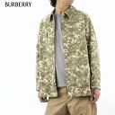 バーバリー ＼最安値に挑戦／【新品】 バーバリー BURBERRY アウター ジャケット・ブルゾン 8016787 A6850 メンズ カーキ ミリタリー柄 ロゴ