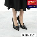 ＼最安値に挑戦／【新品】 バーバリー BURBERRY シューズ パンプス ヒールあり 8025303 A1189 レディース BLACK ポインテッドトゥ ゴールド金具 ハイヒール ピンヒール