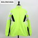 ＼最安値に挑戦／【新品】 バレンシアガ BALENCIAGA 675272 TJQ32 COSY TRACKSUIT JACKET アウター スポーティBコージー トラックスーツ ジャケット フリースブルゾン ネオン 蛍光色 イエロー 21FW