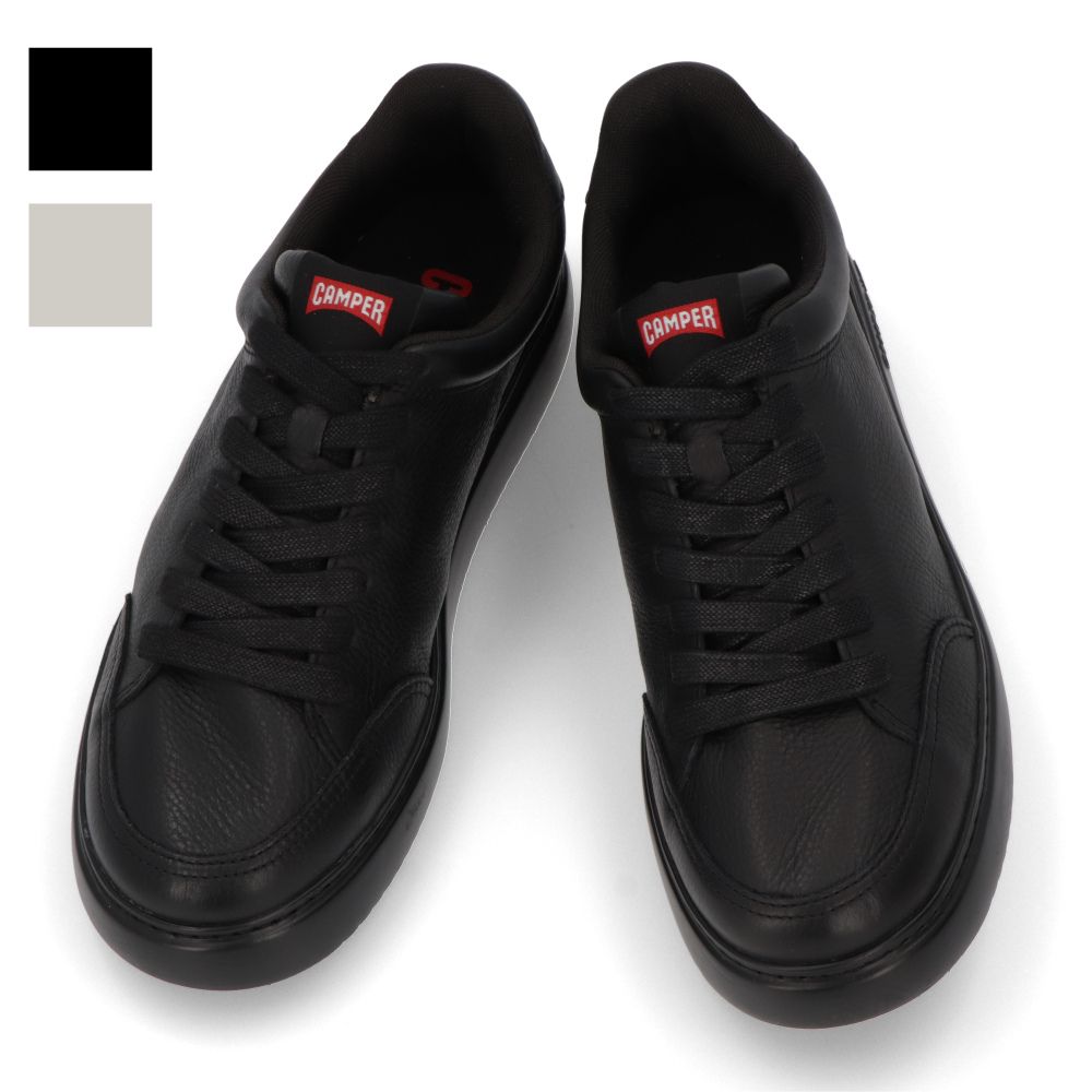 【新品】カンペール CAMPER シューズ スニーカー メンズ Runner K21 ブラック レザー ランナーK21 レザースニーカー ローカット K100841