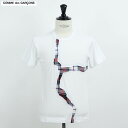 コム デ ギャルソン 【新品】 コムデギャルソン COMME DES GARCONS FJ T007 W22 WHITE Tシャツ／半袖Tシャツ 2／WHITE-WHITE メンズ