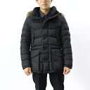 ＼ポイント3倍 24日20時～／【新品】 モンクレール MONCLER 41380 25 68352 999 CLUNY ダウンジャケット ダウンコート アウター ブラック フード取り外し可 ファー取り外し可 メンズ