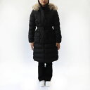 ＼最安値に挑戦／【新品】 モンクレール MONCLER 1C512 02 68065 999 KHLOE クロエ ダウンコート ロゴ有 アウター ロングダウンジャケット ブラック ロゴ有 ファー取り外し可 レディース 送料無料 あす楽