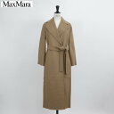 マックスマーラ コート レディース 【新品】 マックスマーラ S Max Mara 2390161033600 045/POLDO コート CAMMELLO/キャメル レディース ロングコート ウールコート シンプル きれいめ