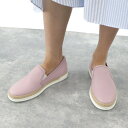 【新品】 トッズ TODS スリッポン メンズ レディース ユニセックス スニーカー エスパドリーユ ピンク レザー シンプル 無地 XXW0TV0J97Z5J...