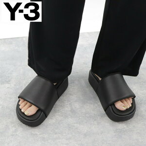 ŷ󥭥1̳ڿʡ ADIDAS ǥ Y-3 磻꡼ 襦ޥ FZ6403SLIDES  BLACK ֥å  ץ ӡ 쥶 