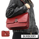 ＼最安値に挑戦／【新品】 バーバリー BURBERRY バッグ ショルダーバッグ 8030187 A8154 レディース レッド 本革 ロゴ