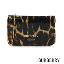 ＼最安値に挑戦／【新品】 バーバリー BURBERRY バッグ ショルダーバッグ 8024828 A3511 レディース ブラウン アニマル柄 財布 2way ゴールド金具