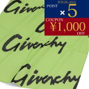 【クーポンで3000円引き&P5倍】 【新品】ジバンシィ GIVENCHY マフラー・ストール・スカーフ スカーフ レディース グリーン コットン ロゴプリント...