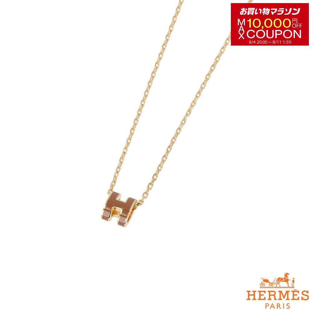 エルメス ネックレス（レディース） 【新品】 エルメス HERMES アクセサリー ネックレス POP Hミニ ネックレス レディース ニューゴールド ゴールド金具