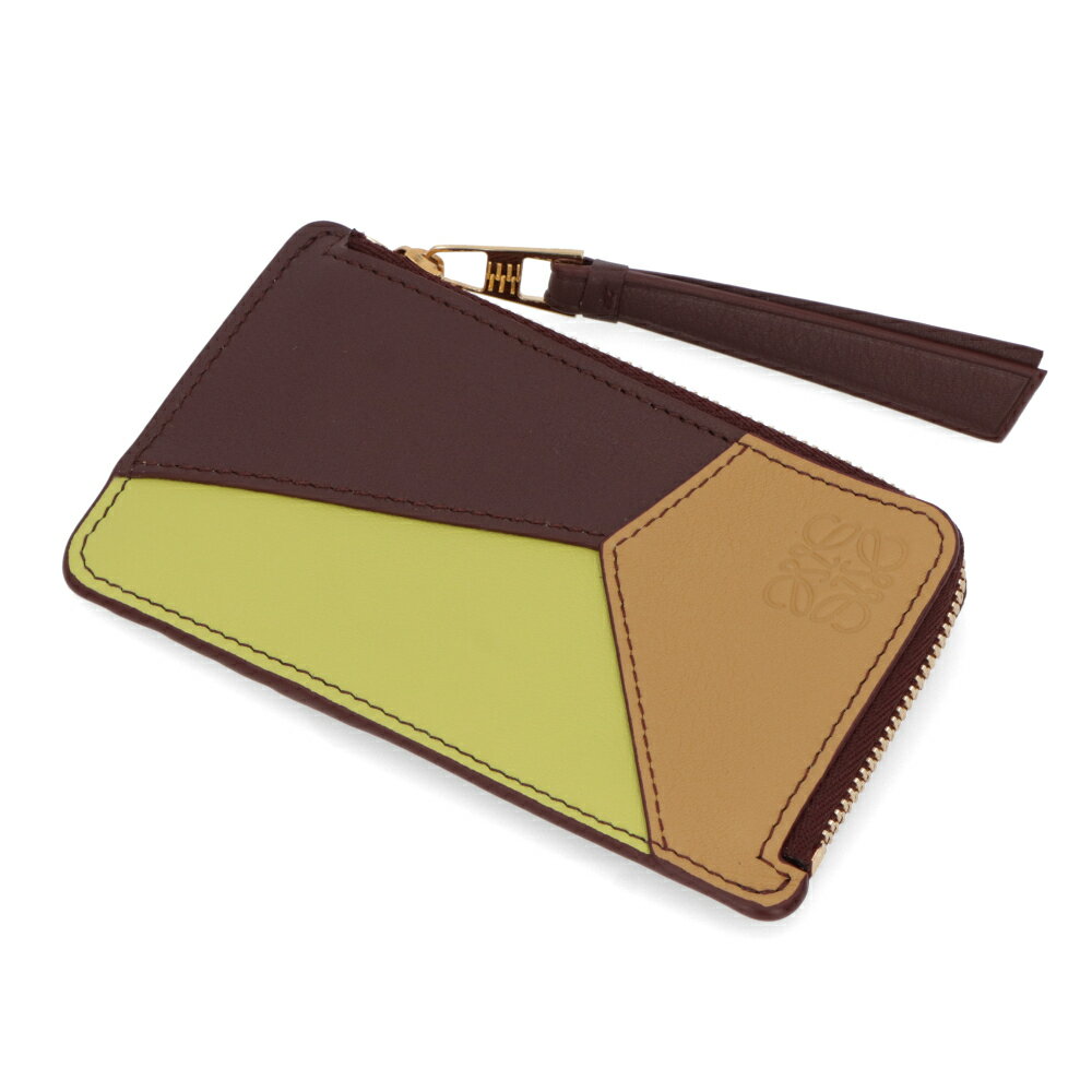 【新品】ロエベ LOEWE 財布 小銭入れ・コインケース レディース パズル コインカードホルダー ブラウン..