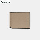 【新品】 ヴァレクストラ VALEXTRA SGSR0080028LRDWG99 マネークリップ 財布 ブランド グレージュ オイスターグレー メンズ レディー...