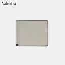 ヴァレクストラ ＼最安値に挑戦／【新品】 ヴァレクストラ VALEXTRA SGSR0080028LRDWG99 マネークリップ 財布 ブランド アッシュグレー メンズ レディース